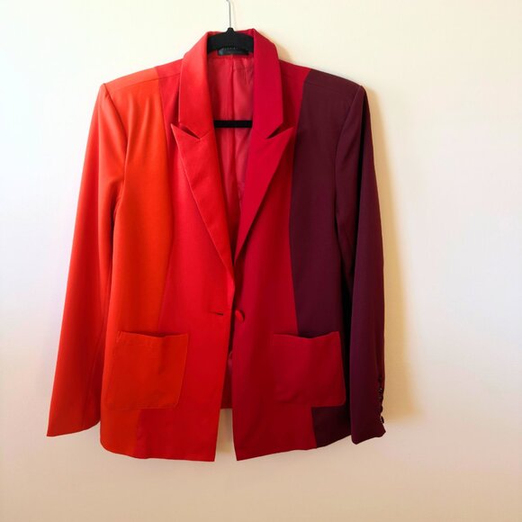 SUIT Blazer and Trousers (Red) - Picture 2 of 7